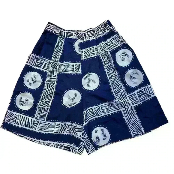 Vintage 80s Teddi Trouser Blouse Shorts Women’s 26” Waist - Picture 2 of 11